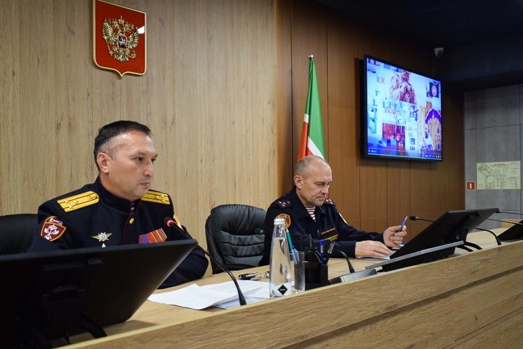 В Управлении Росгвардии по Республике Татарстан состоялось торжественное совещание, посвященное 73-летней годовщине со дня образования службы вневедомственной охраны 