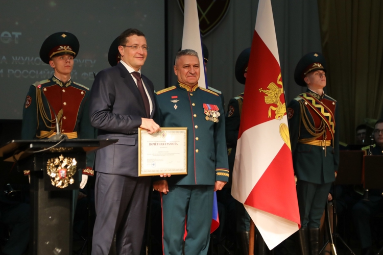Приволжскому ордена Жукова округу Росгвардии  – 45 лет