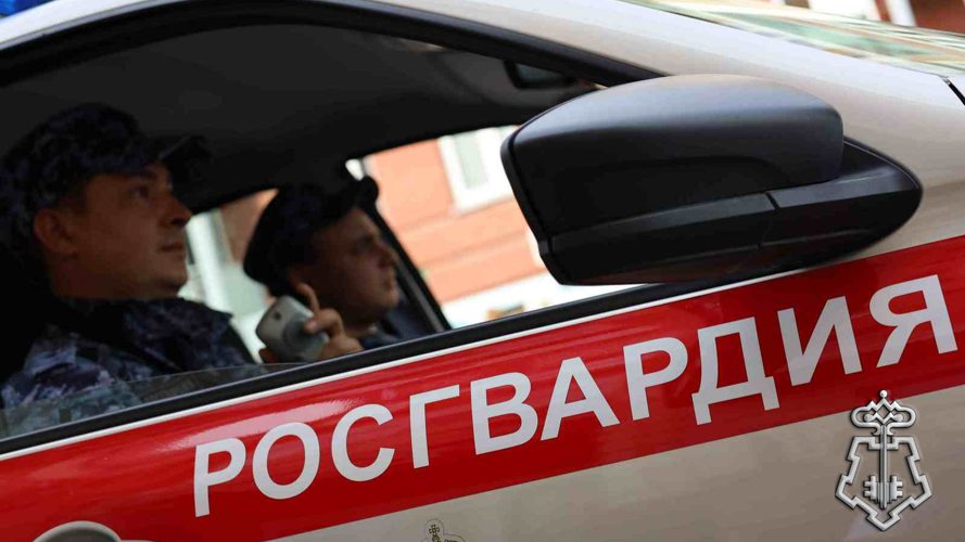 В Зеленодольском районе Татарстана сотрудники Росгвардии задержали подозреваемого в попытке кражи из магазина и кражи имущества у знакомой 